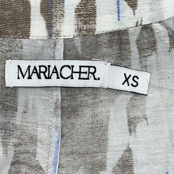 Elegant Blue and Brown Maxi Dress - Picture 12 of 13